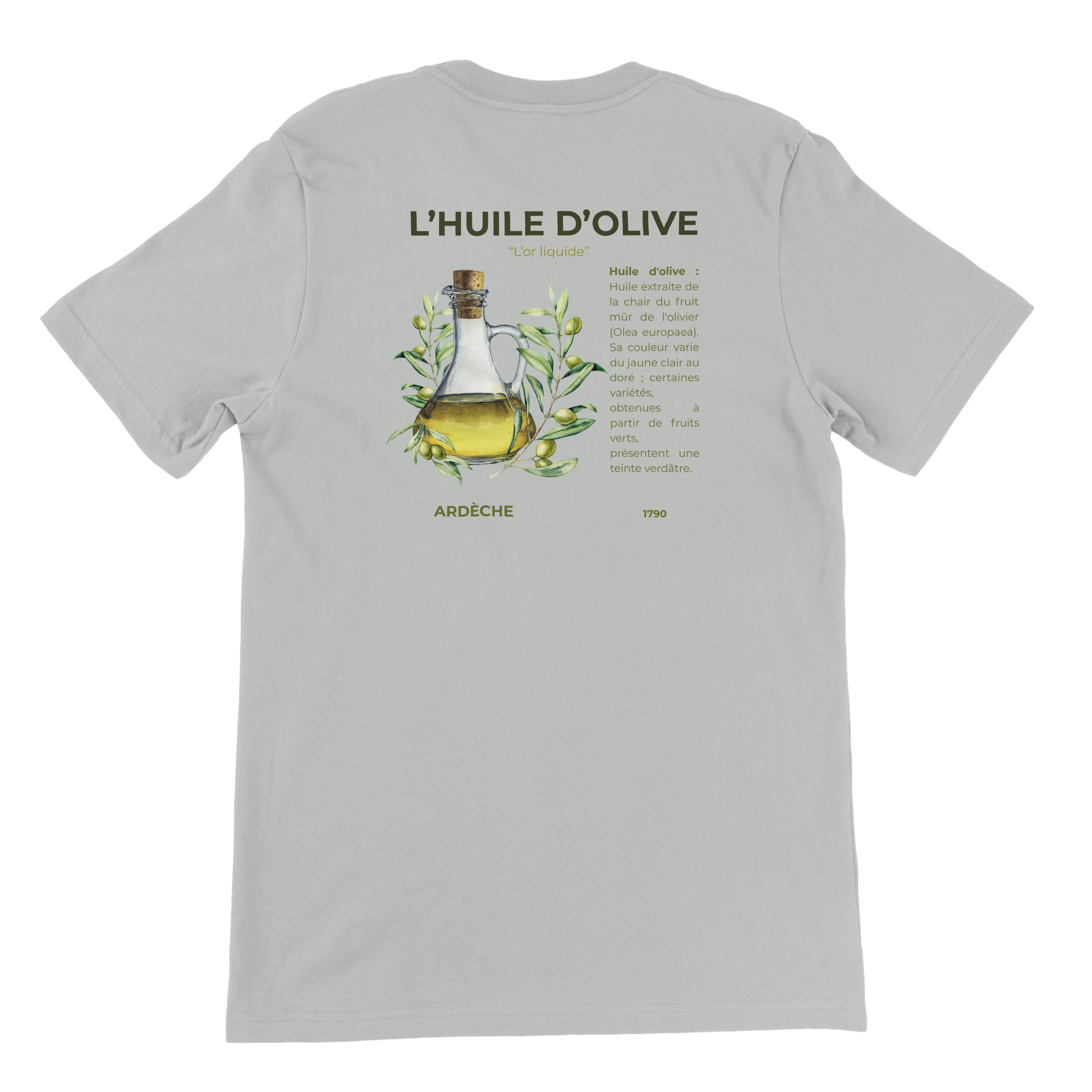 T-Shirt Unisexe - "L'Huile d'olive"