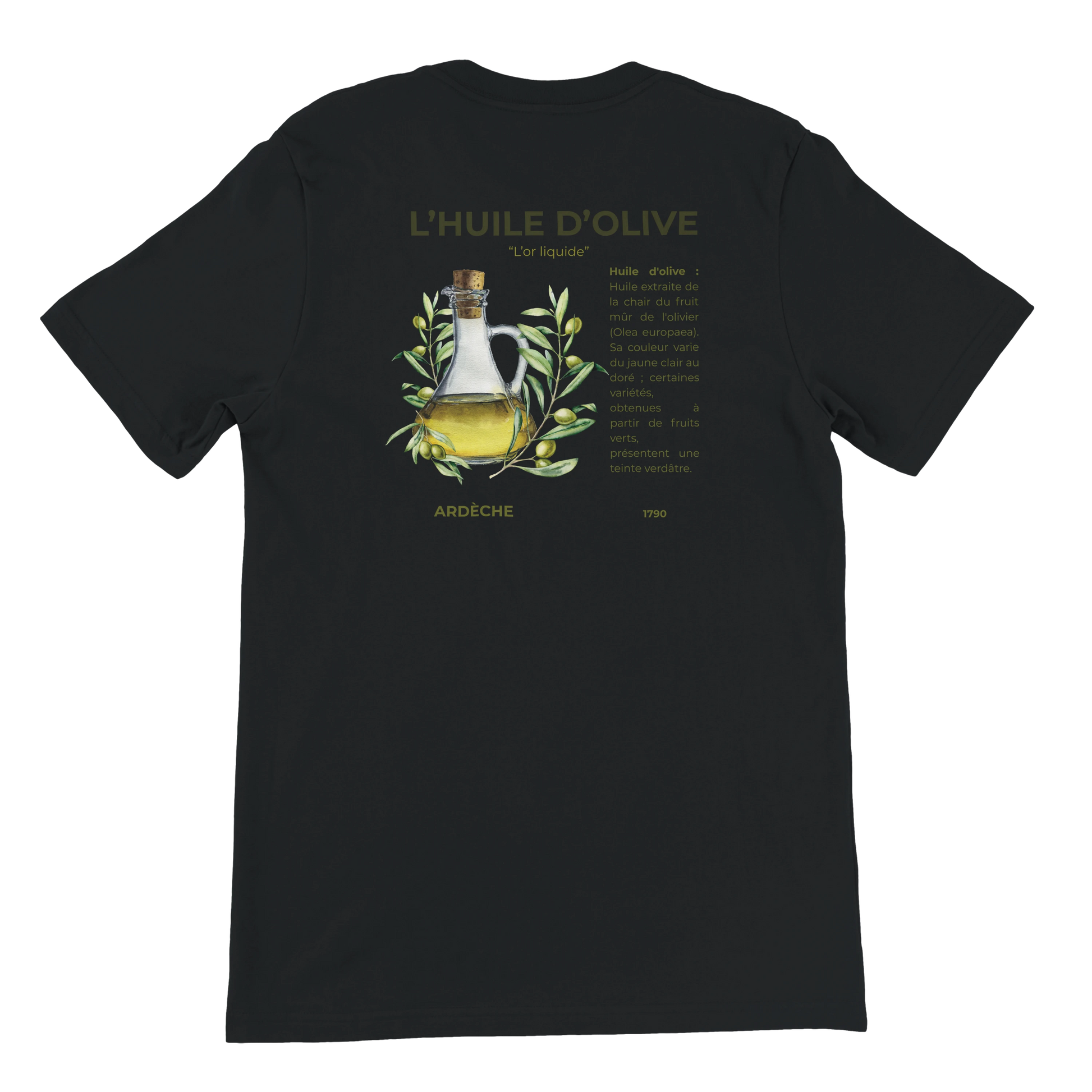 T-Shirt Unisexe - "L'Huile d'olive"