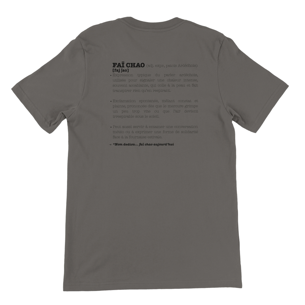 T-shirt unisexe - "Faï chao"