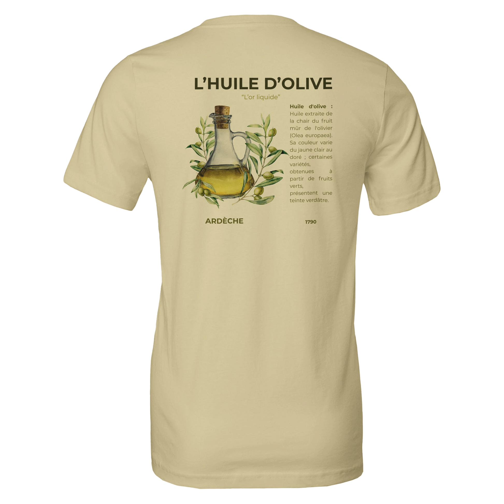 T-Shirt Unisexe - "L'Huile d'olive"