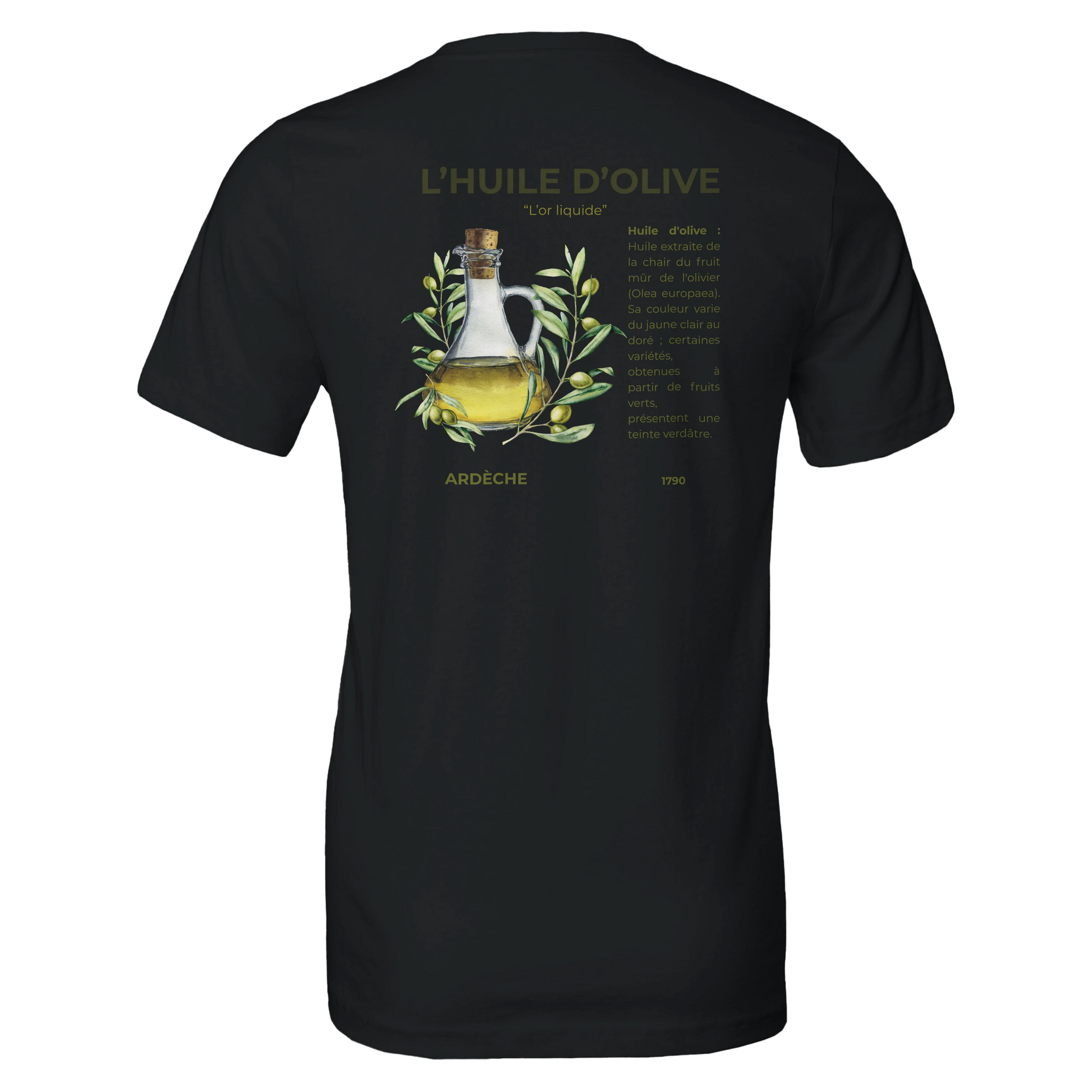 T-Shirt Unisexe - "L'Huile d'olive"