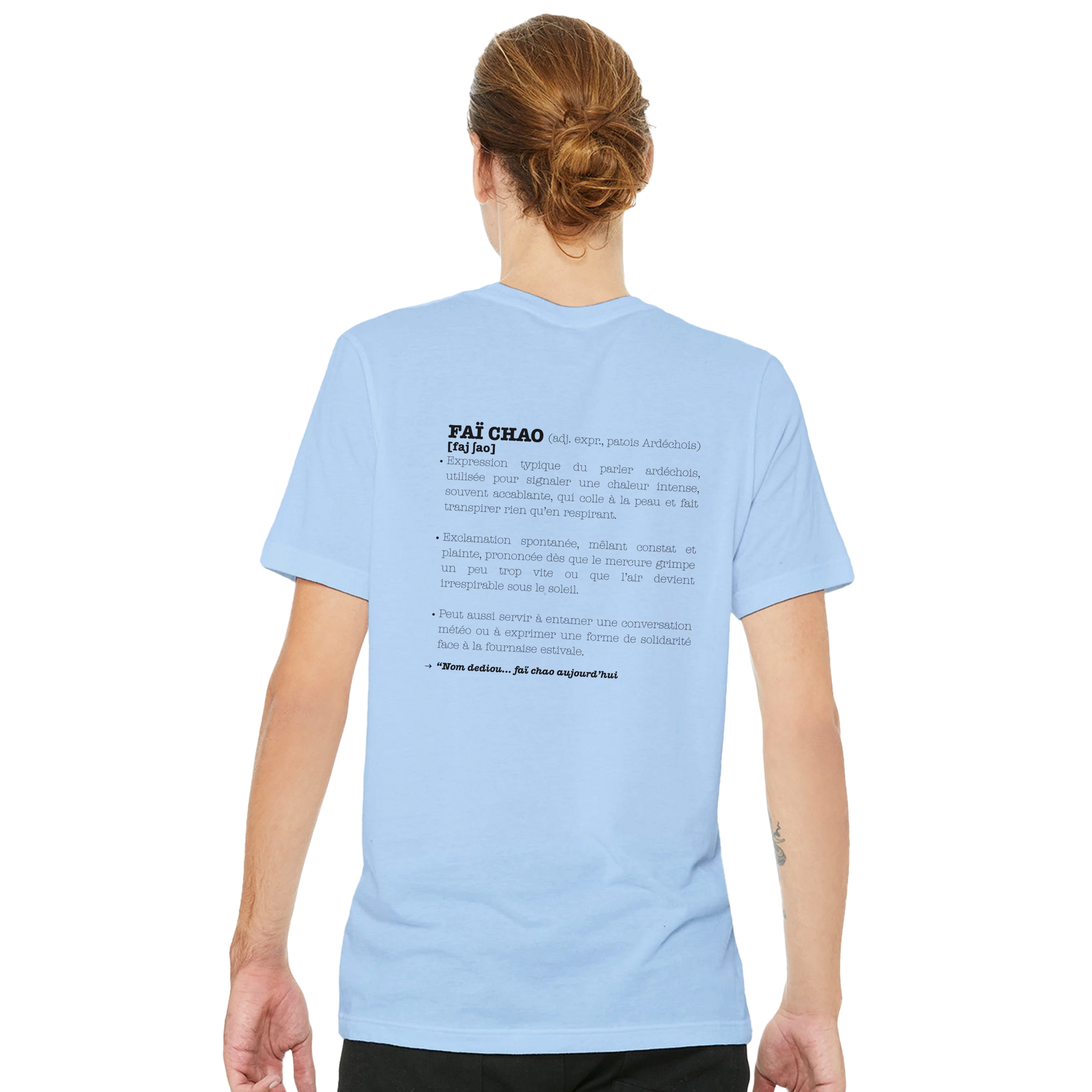 T-shirt unisexe - "Faï chao"