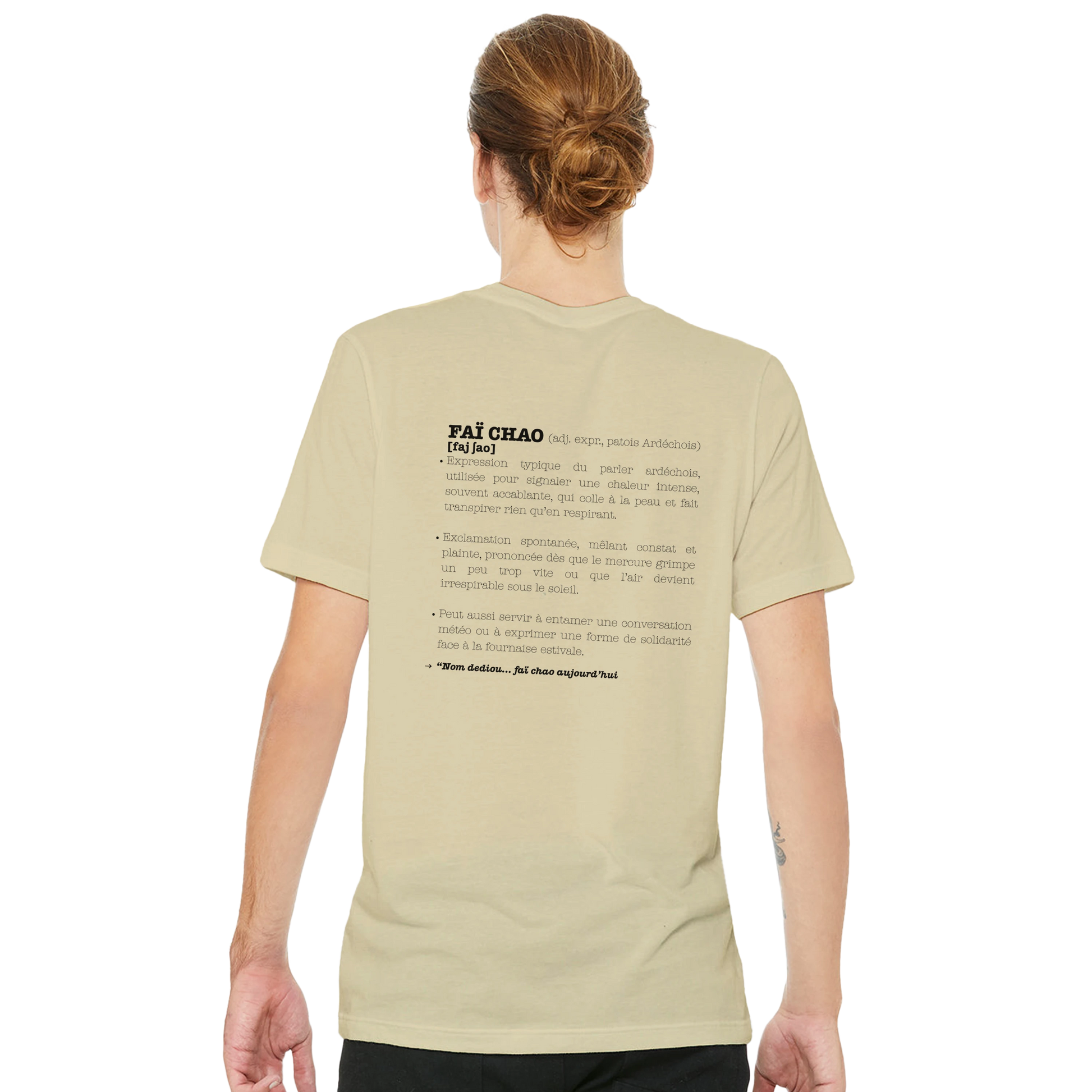 T-shirt unisexe - "Faï chao"