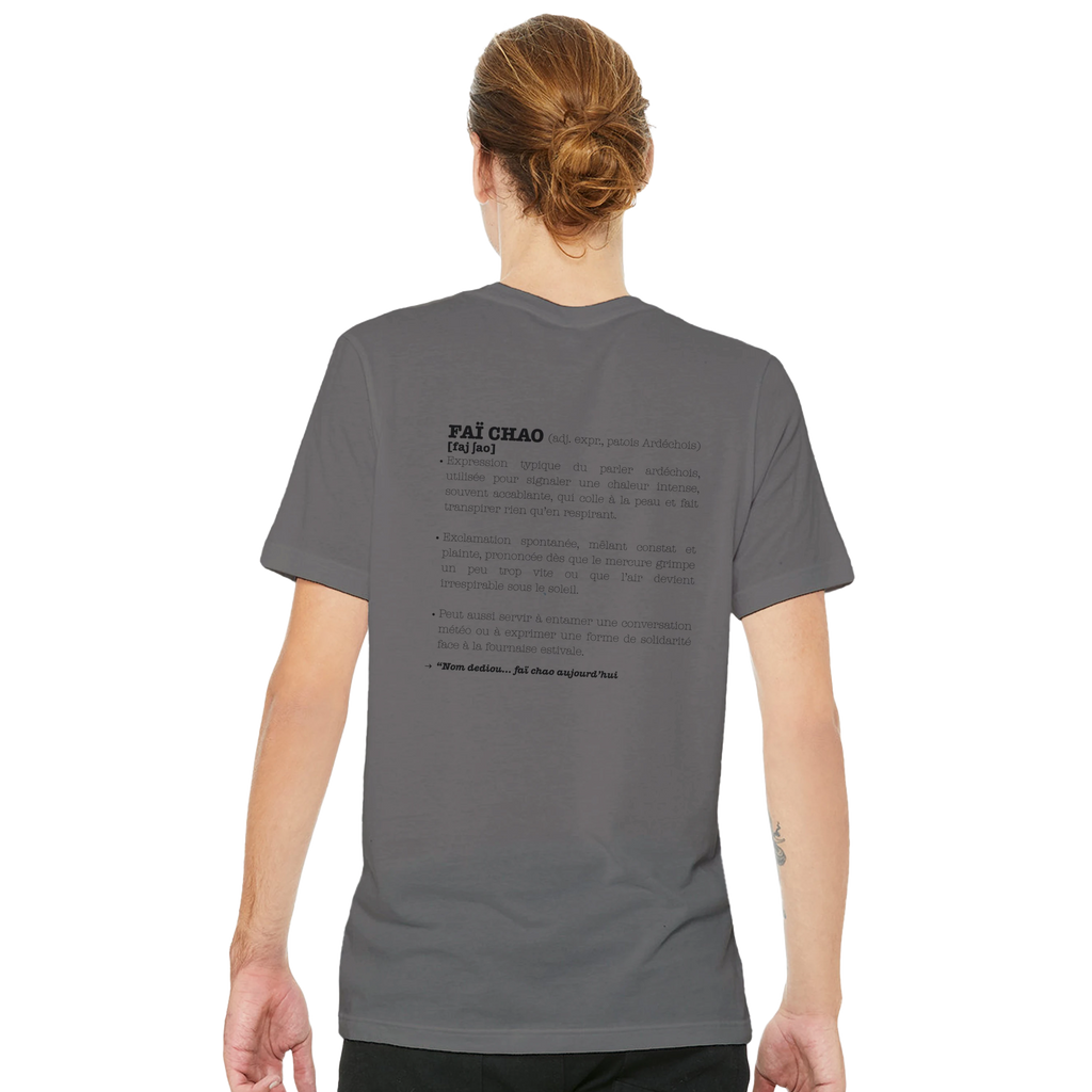 T-shirt unisexe - "Faï chao"