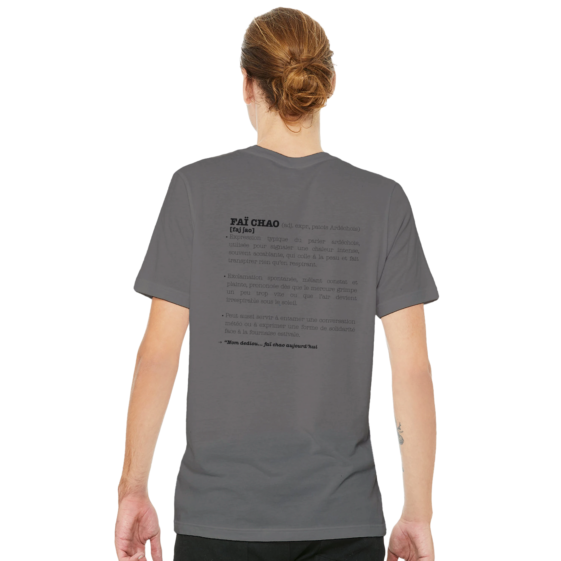 T-shirt unisexe - "Faï chao"
